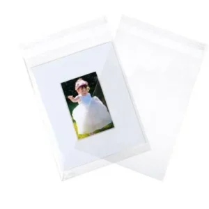 Plastic Bags 11.5x22cm Transparent Peel and Seal