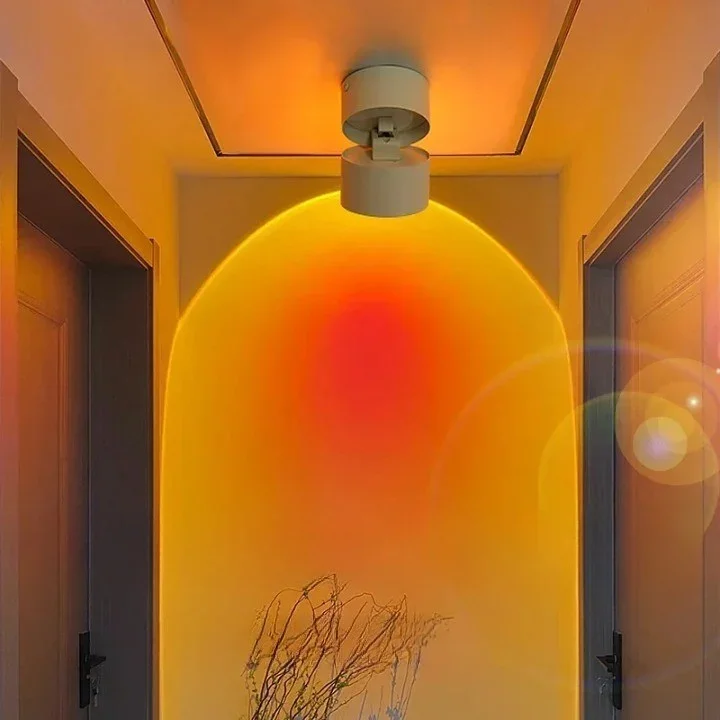 LED Sonnenuntergang Atmosphäre Wand Spotlights | Karnz