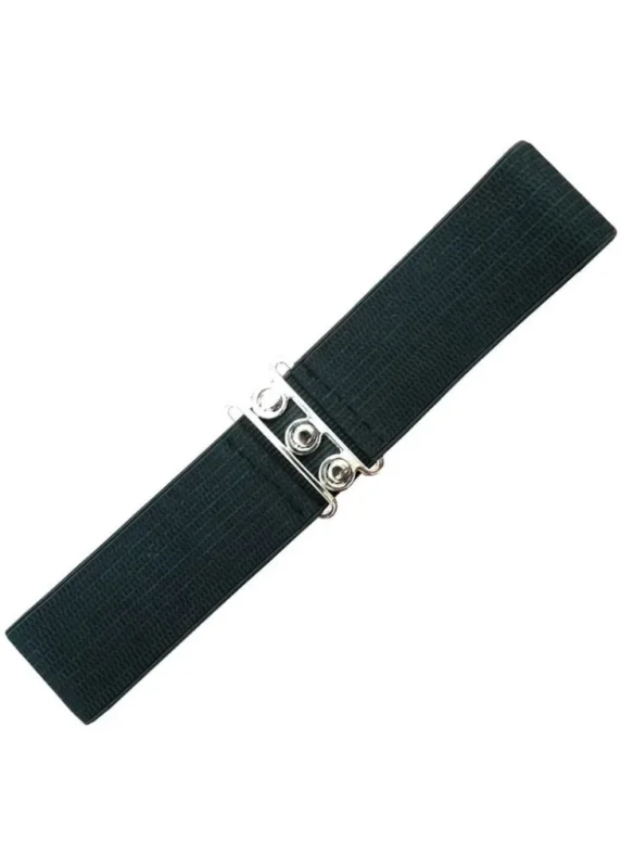 Banned Elastischer Gürtel Schwarz