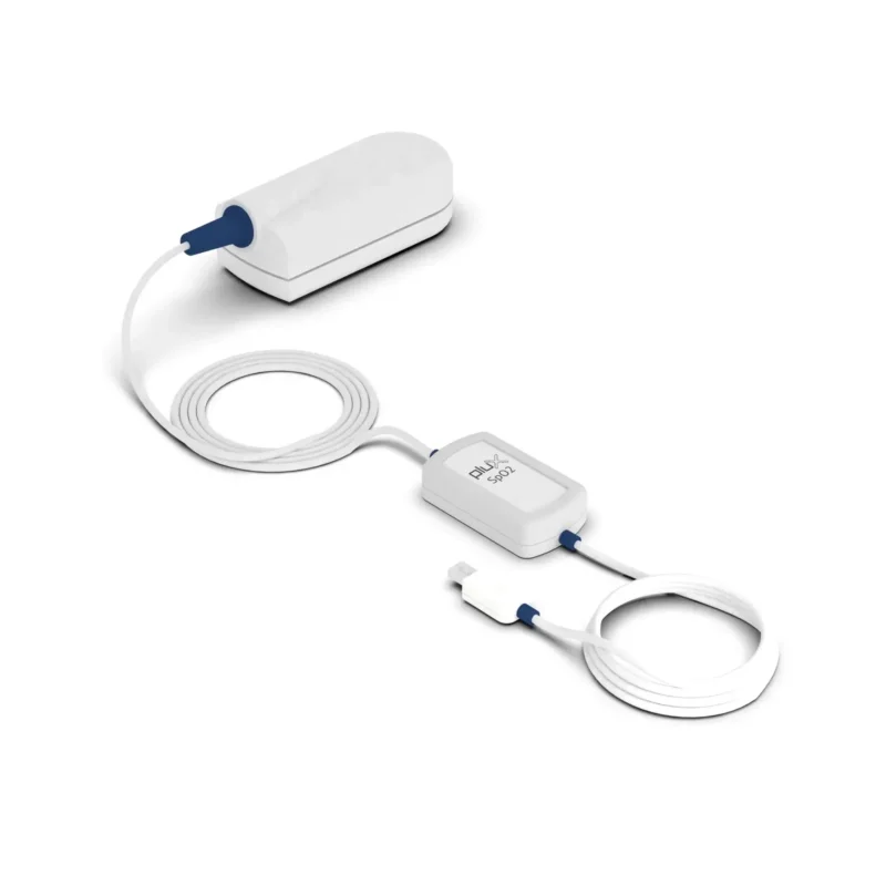 Biosignalsplux-Fingersensor zur Messung der Blutsauerstoffsättigung (SpO2) 4- und 8-Kanal-Anschluss
