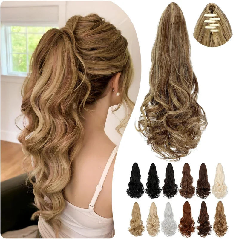 Haarverlängerung Pferdeschwanz 55 cm – Veloura