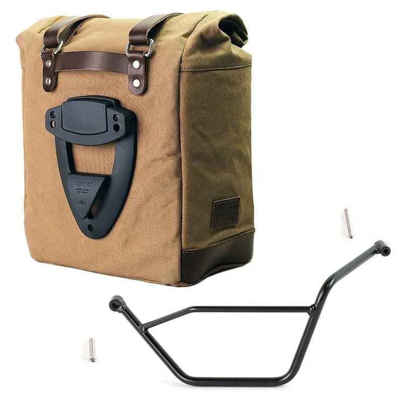 BMW R 1150 R [2000-2006] - Scram Canvas-Seitentasche 22–30L mit linkem Rahmen