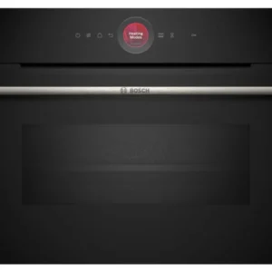Bosch CMG7241B1 Kompaktbackofen mit Mikrowelle Schwarz