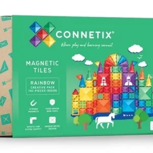 connetix - Magnetbausteine Rainbow Creative Pack 102-tlg.