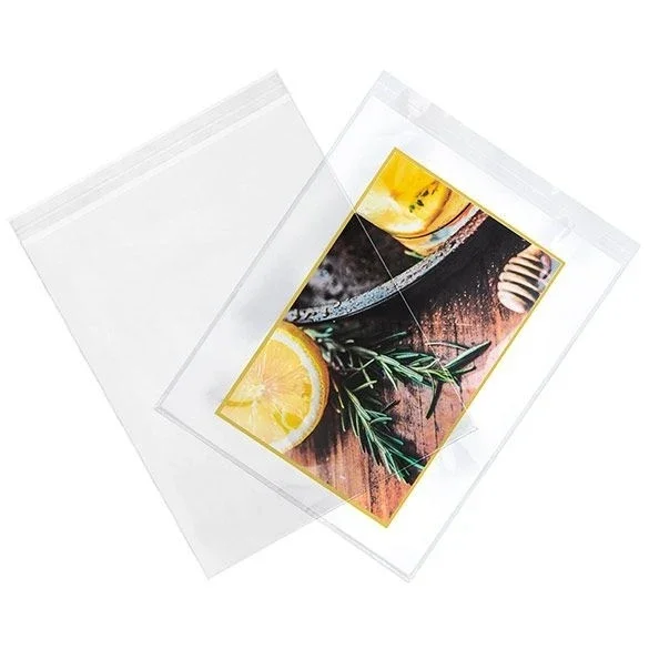 Plastic Bags 41.8x51cm Transparent Peel and Seal