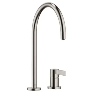 Dornbracht Tara Ultra Zweilochbatterie Chrom Gebürstet (Edelstahl-Look) 32815875-93 Hochdruckarmatur