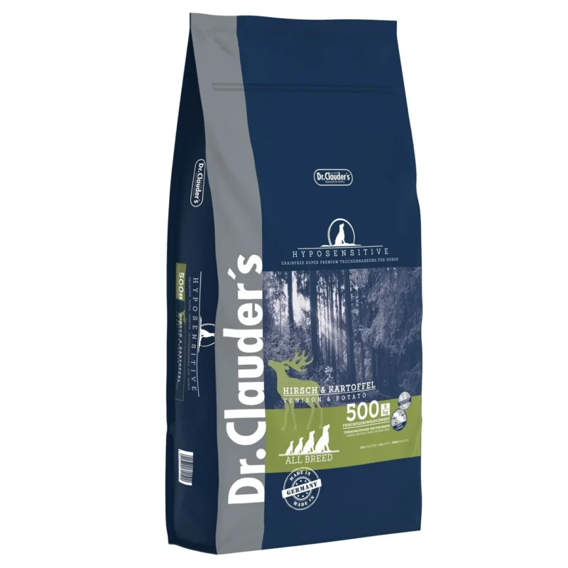 Hundefutter Hyposensitive Hirsch und Kartoffel – 11,5kg