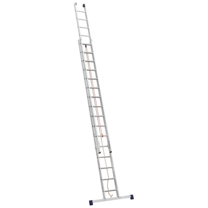 ILLER-LEITER - Sprossenleiter Seilzugleiter 2-tlg. 57020 2x20 Stufen