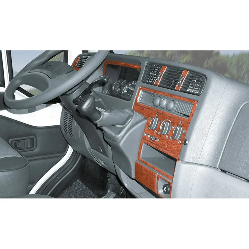 Armaturenbrett-Veredelung Wurzelholz für Ford Transit Bj. 2006/05 - 2014/04, ohne Beifahrerairbag