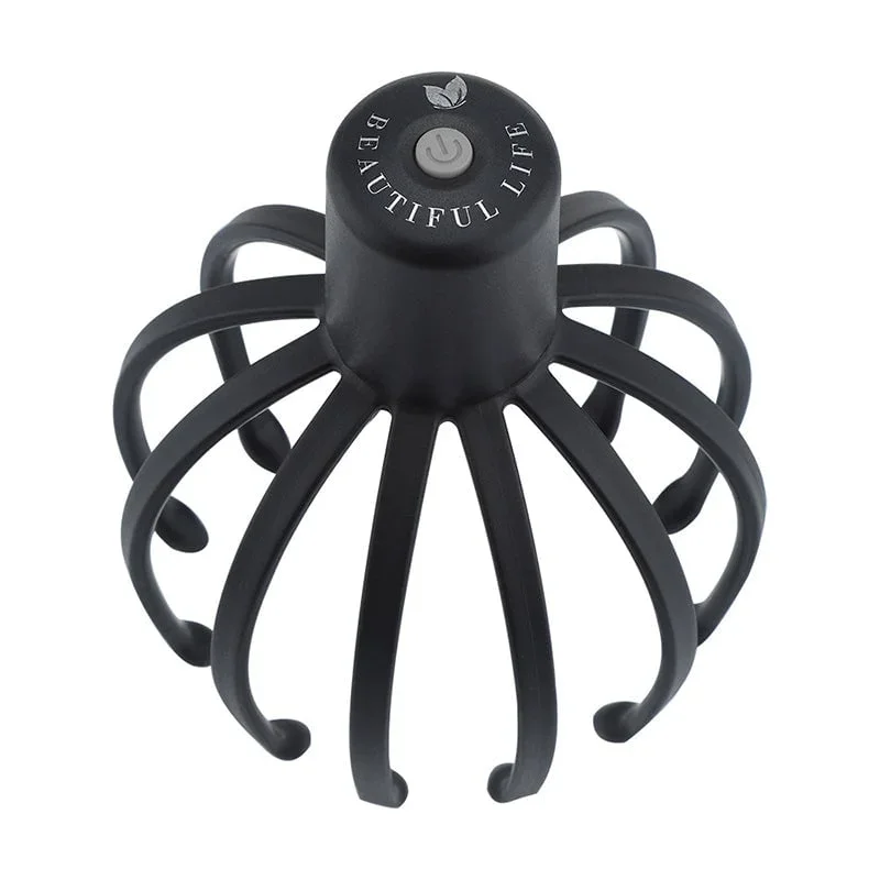 Kopfmassagegerät mit Oktopus-Motiv