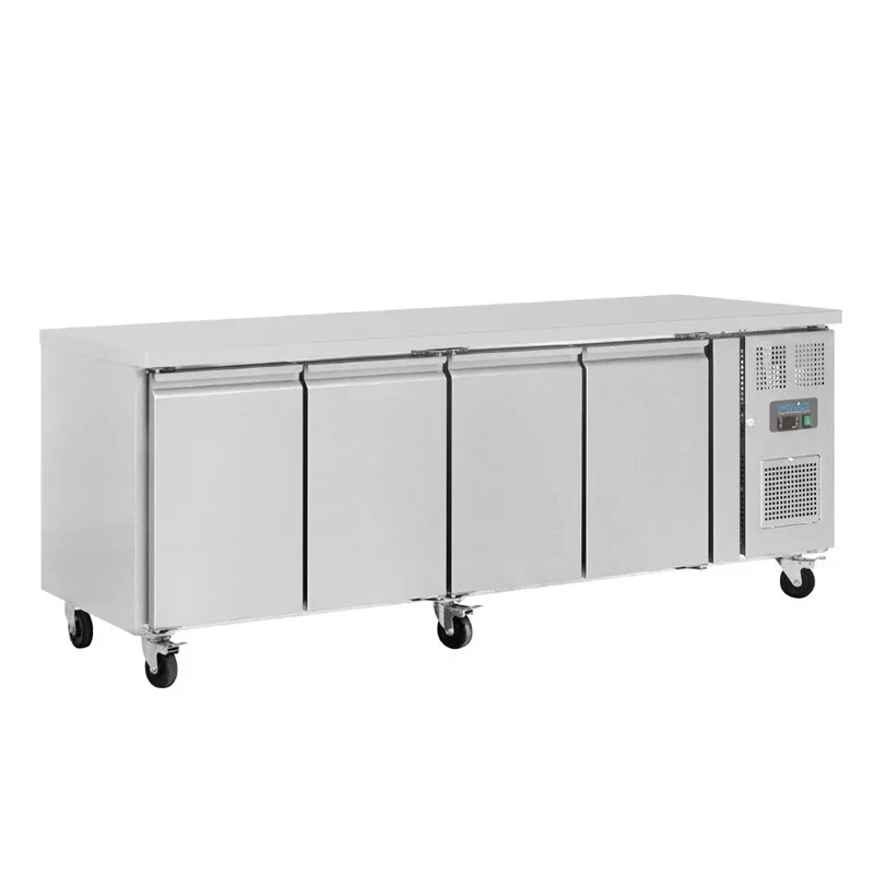 Polar Serie U Kühltisch 4-türig 449L