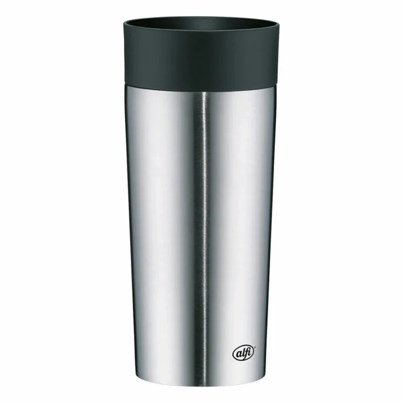 Alfi isoMug plus, Isolierbecher, Trinkbecher, Thermobecher, Edelstahl, 0,35l, 5637205035