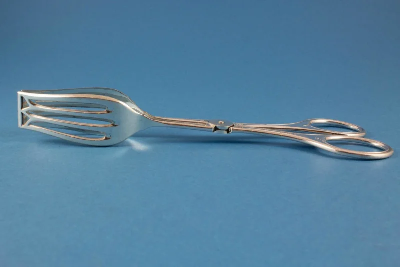 Große versilberte Gebäckzange, WMF