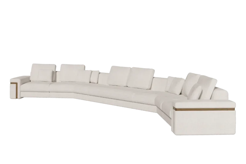 Casa Magna GILD Sofa 240 – 240 × 105 × 70 cm – Ansicht 1
