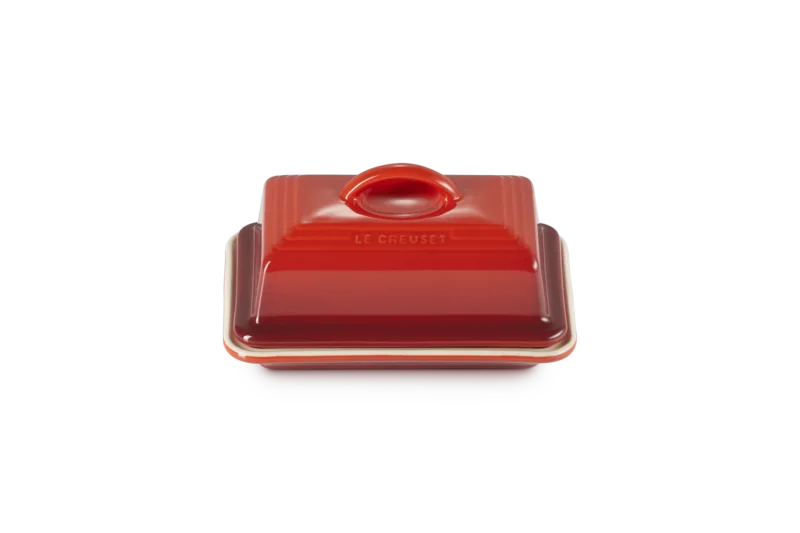 Le Creuset Butterdose „Kirschrot“