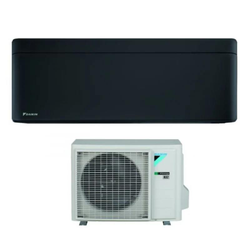 climatizzatore condizionatore daikin bluevolution inverter serie stylish total black 12000 btu ftxa35bb r 32 wi fi integrato classe a___ nero novita 2020