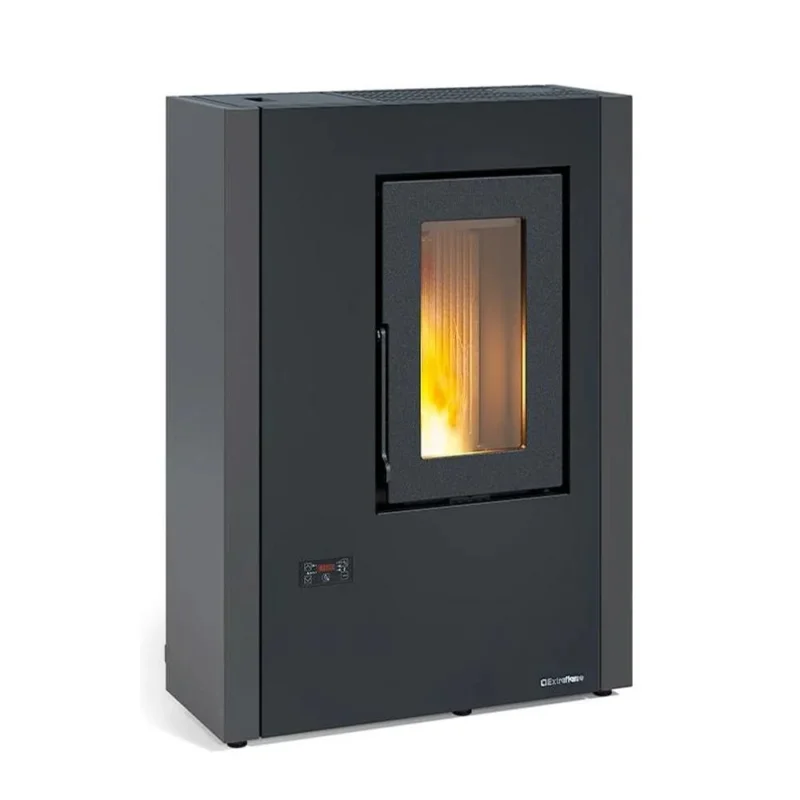 la nordica stufa a pellet la nordica luisella maxi 5 0 da 70 kw wi fi optional con telecomando