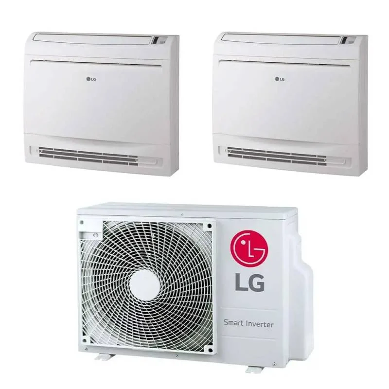 lg condizionatore dual split console lg 1212 btu con mu2r17 r 32 wi fi optional