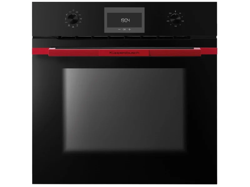 Küppersbusch B 6330.0 SE8 K-Series. 3 Backofen Schwarz/Hot Chilli