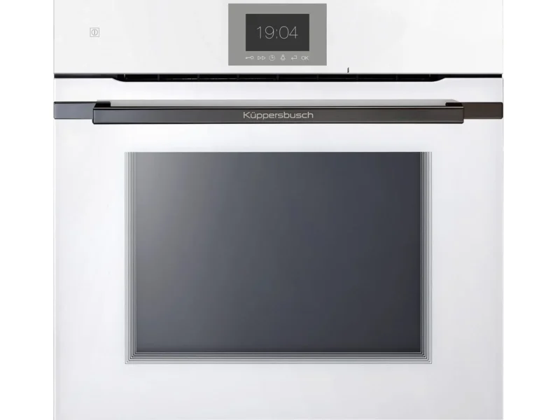 Küppersbusch BP 6550.0 WE2 K-Series 5 Pyrolyse Backofen Weiß/BlackChrome