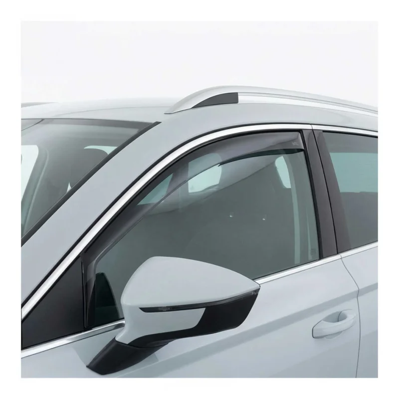Windabweiser Regenabweiser für Seat Ateca 2016-2020 5tür Dunkel Acryl 2tlg