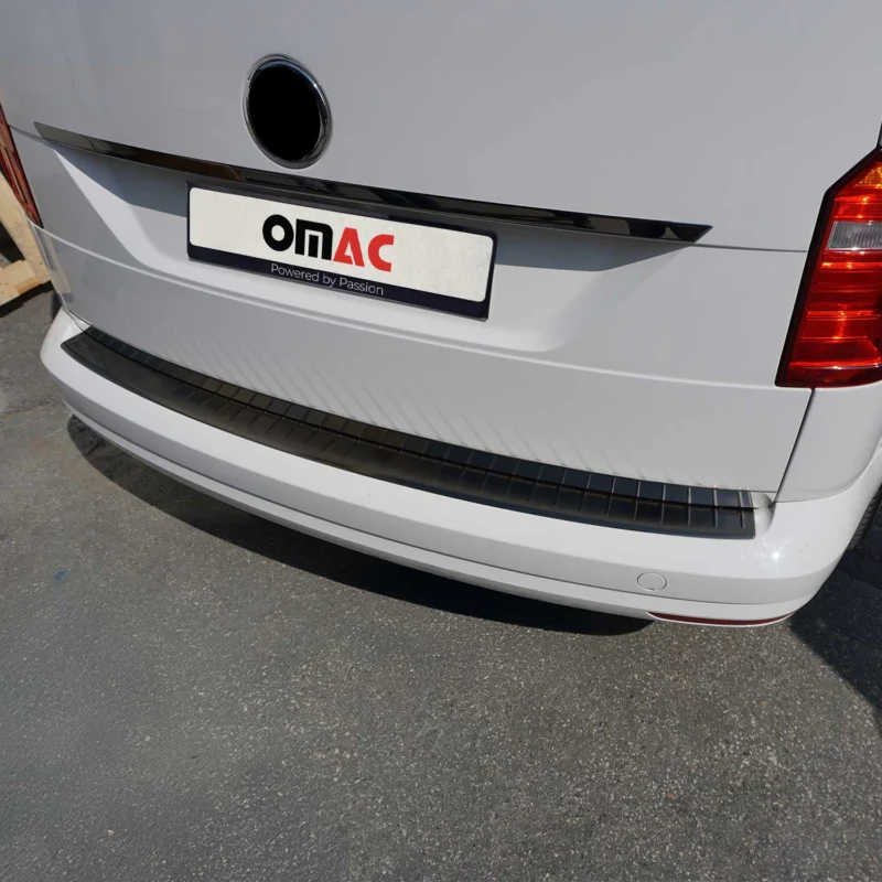 Ladekantenschutz für VW Caddy III 2015-2020 Facelift dark chrom gebürstet