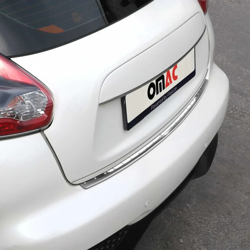 Ladekantenschutz Stoßstange für Nissan Juke I 2015-2019 Facelift Edelstahl Chrom