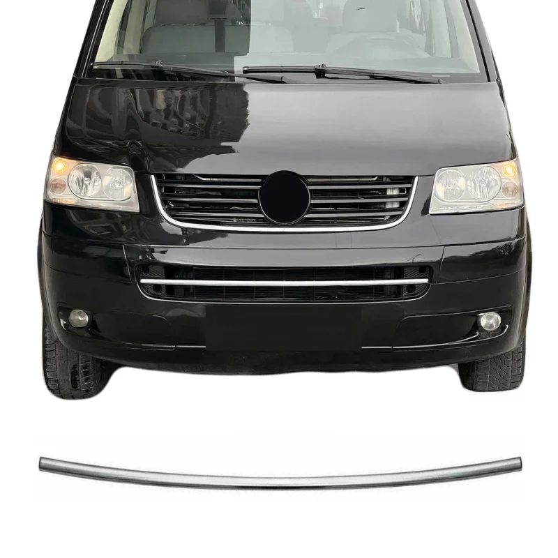 Kühlergrill Leisten Grillleisten für VW Transporter T5 2003-2010 Edelstahl Chrom