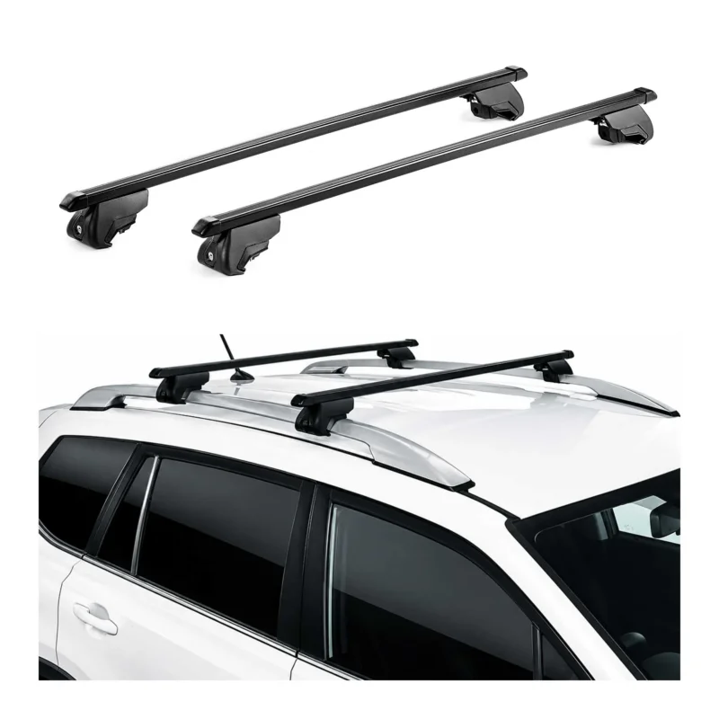 Dachträger für Ford Tourneo Connect III 2022-2026 Stahl Schwarz Dachgepäckträger