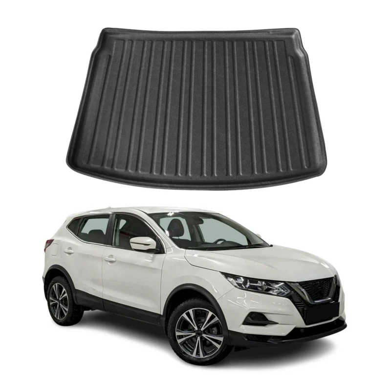 Kofferraumwanne Laderaumwanne für Nissan Qashqai J12 2021-2026 Gummi TPE Schwarz