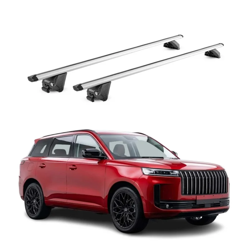 Dachträger für Jaecoo 5 2025-2026 100kg Aluminium Silber 2x ABE