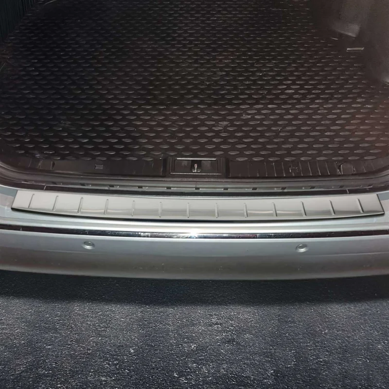 Ladekantenschutz Stoßstange für Mercedes E Klasse W211 2003-2009 Edelstahl Chrom