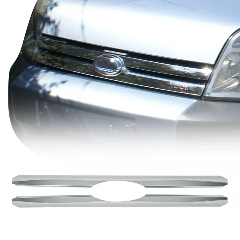 Kühlergrill Leisten Grillleisten für Ford Transit 2006-2014 Edelstahl Chrom 2x