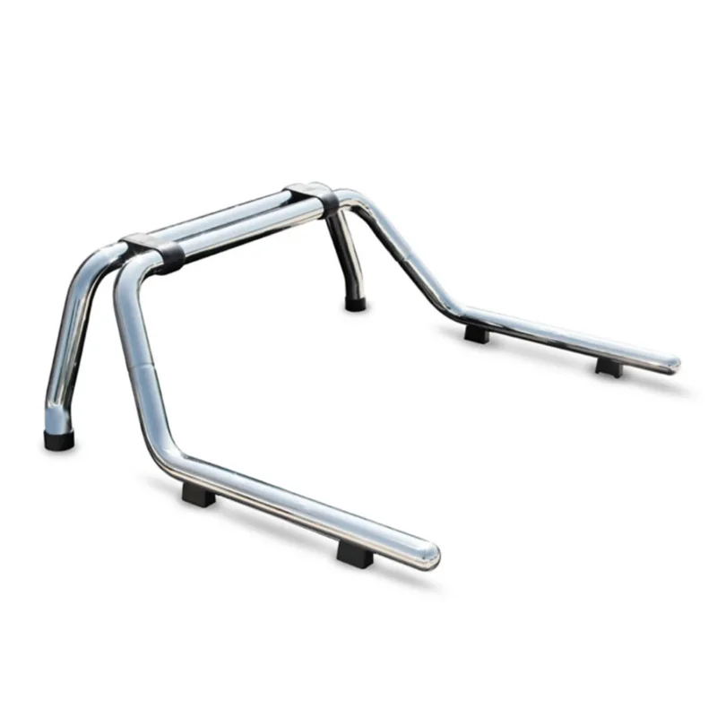 Überrollbügel Rollbar für Mitsubishi L200 2015-2026 Gefärbten Stahl Ø60 Silber