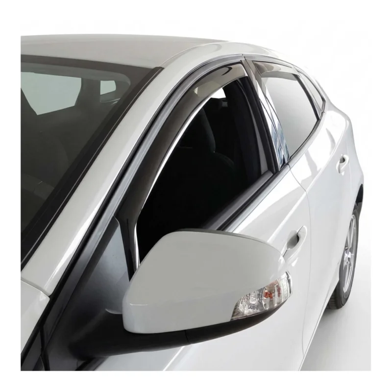 Windabweiser Regenabweiser für Volvo V40 2012-2019 Dunkel Acryl 4tlg
