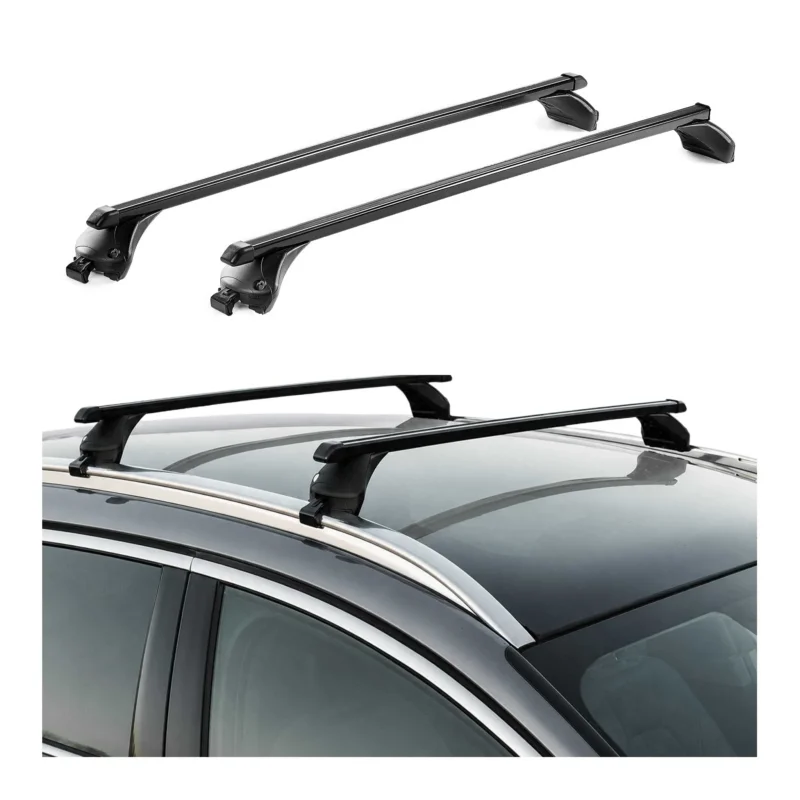 Quick Dachträger für BMW X6 (F16) 2014-2019 Stahl Schwarz Abschließbar 2x