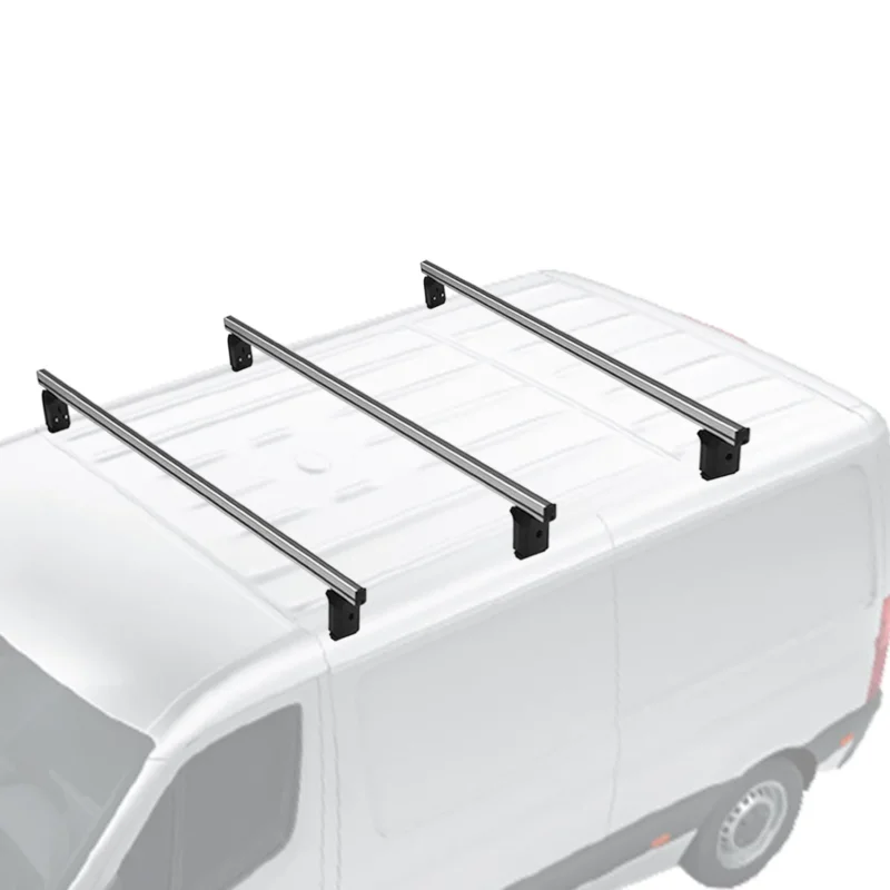 Menabo Dachträger für Citroen Jumpy / Toyota Proace 2016-2026 Aluminium Grau 3x
