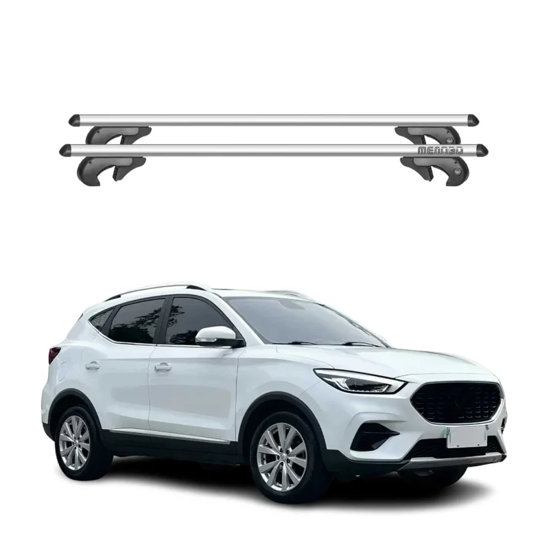 Menabo Dachträger Grundtäger für MG 5 EV Kombi 2021-2026 90kg Alu Silber 2 tlg