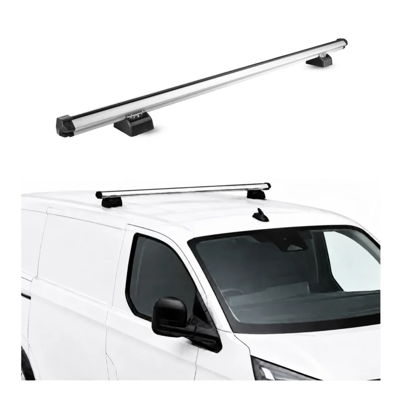 Dachträger für Ford Connect Transit II 2013-2021 H1 1-Träger Aluminium Silber