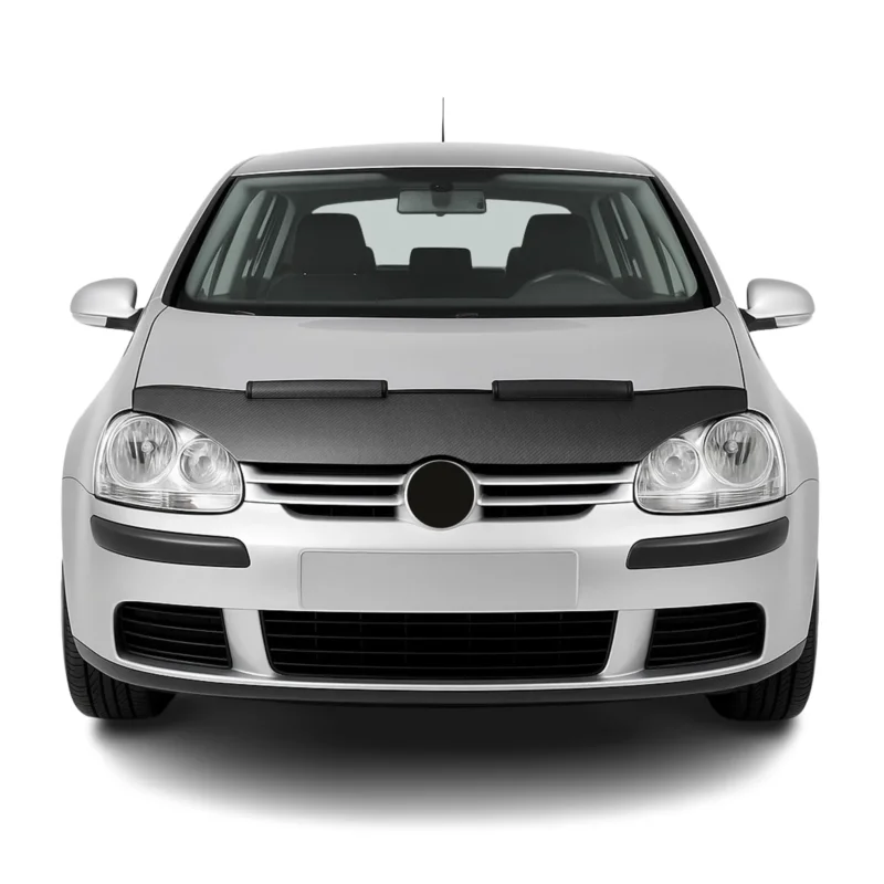 Haubenbra Steinschlagschutz Bonnet Bra für VW Golf 2003-2008 Carbon Optik Halb