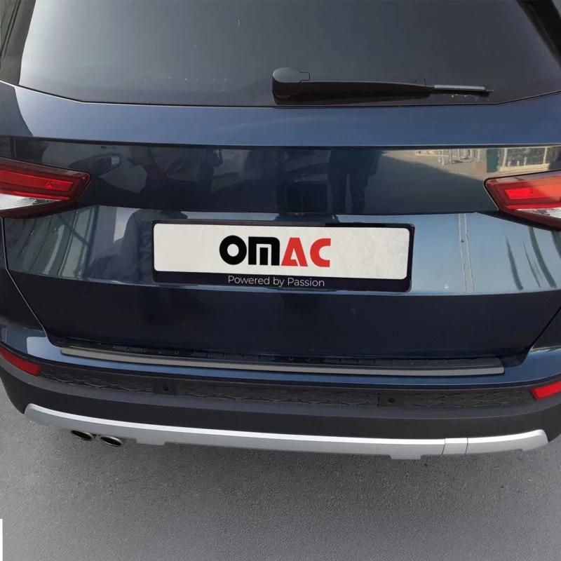Ladekantenschutz Stoßstange für Seat Ateca 2016-2026 Edelstahl Dunkel Chrom