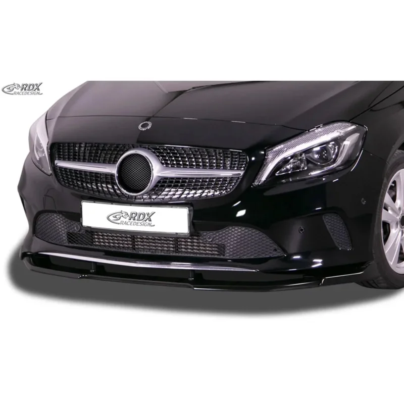RDX Frontspoiler Vario-X für Mercedes A-Klasse W176 FL 2015-2018 Polyurethan TÜV