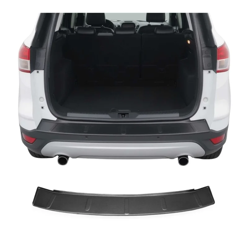 Ladekantenschutz Stoßstangenschutz für Ford Kuga II 2012-2019 Acryl matt schwarz