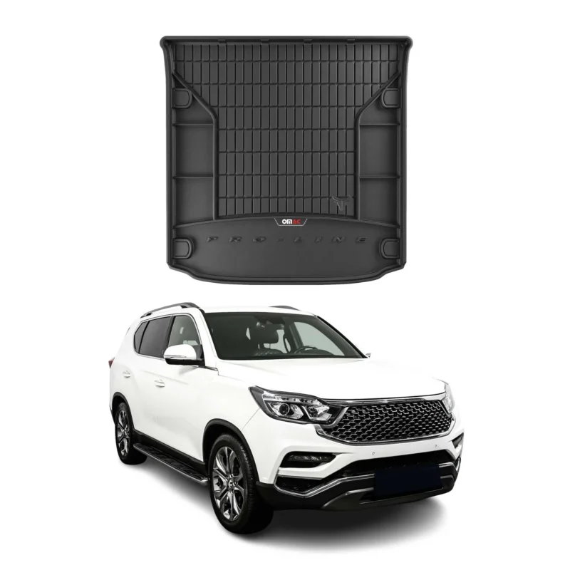 OMAC Gummi Kofferraumwanne für Ssangyong Rexton G4 2017-2026 TPE Laderaumwanne