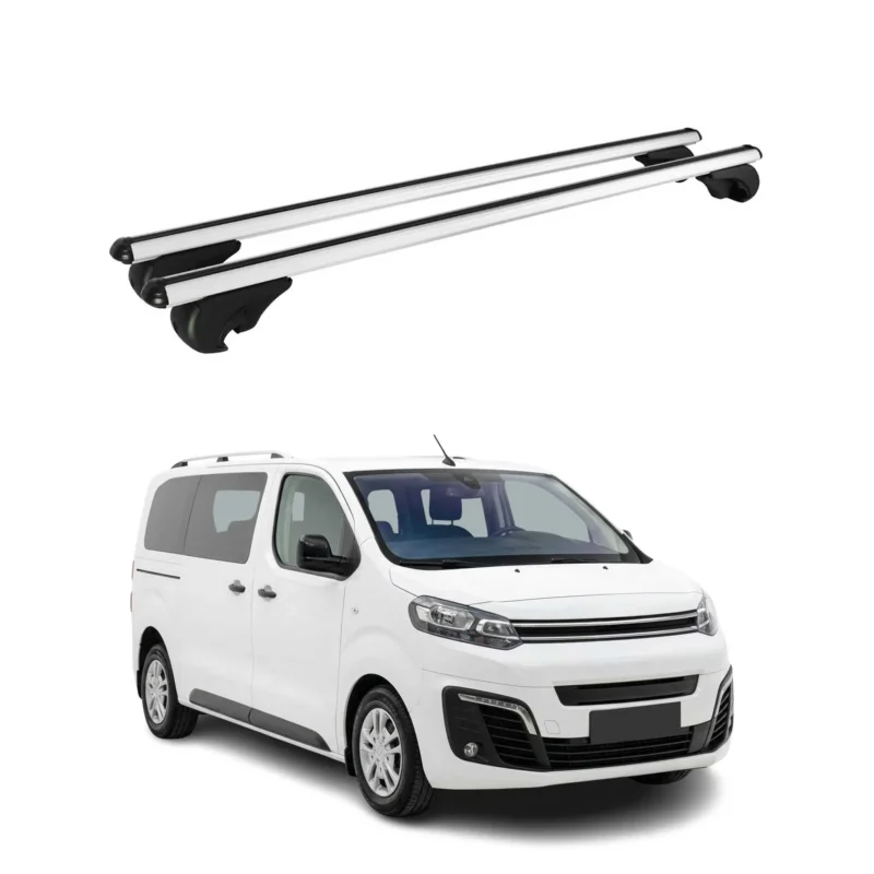 Dachträger Grundträger für Citroen SpaceTourer 2016-2026 TÜV Aluminium Silber 2x