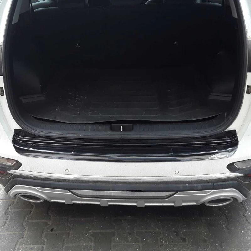 Ladekantenschutz für Kia Sportage mk4 QL 2017-2018 Pre-FL Acryl glänzend schwarz