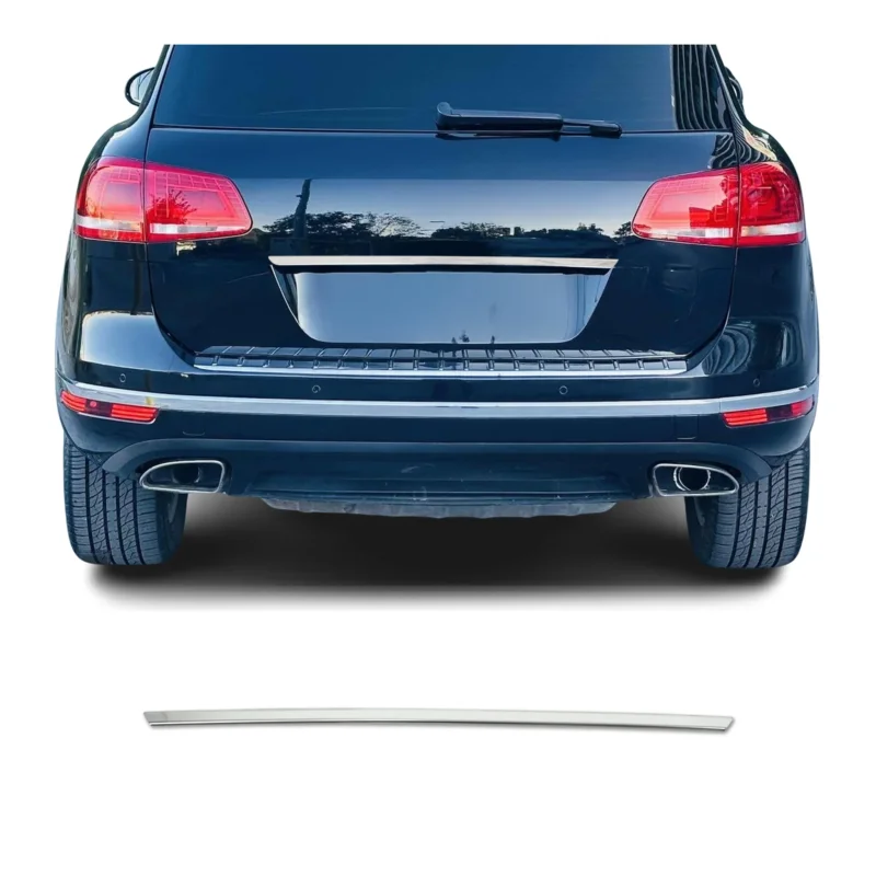 Heckklappe Kofferraumöffner Griff für VW Touareg II 2010-2018 Edelstahl Chrom