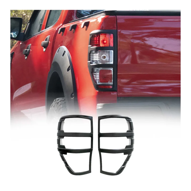 Rücklicht Leisten Heckleuchte für Ford Ranger T6 P375 2015-22 FL ABS Dunkel 2tlg