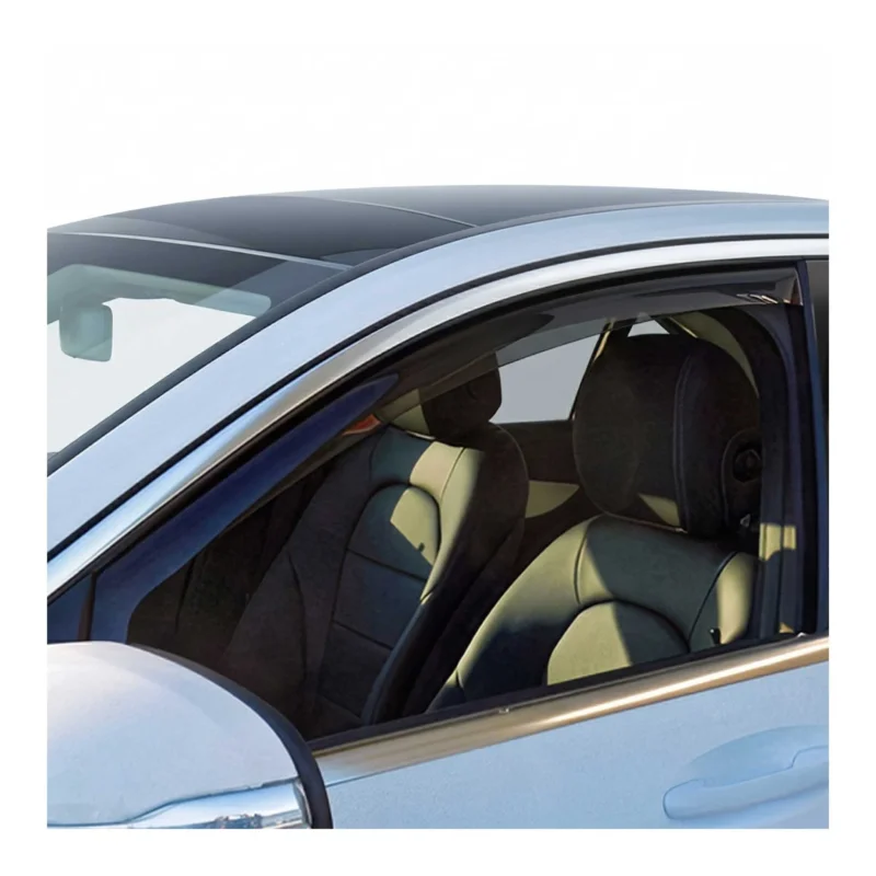 Windabweiser Regenabweiser für Mercedes C Klasse W205 2014-2021 Dunkel Acryl 2x