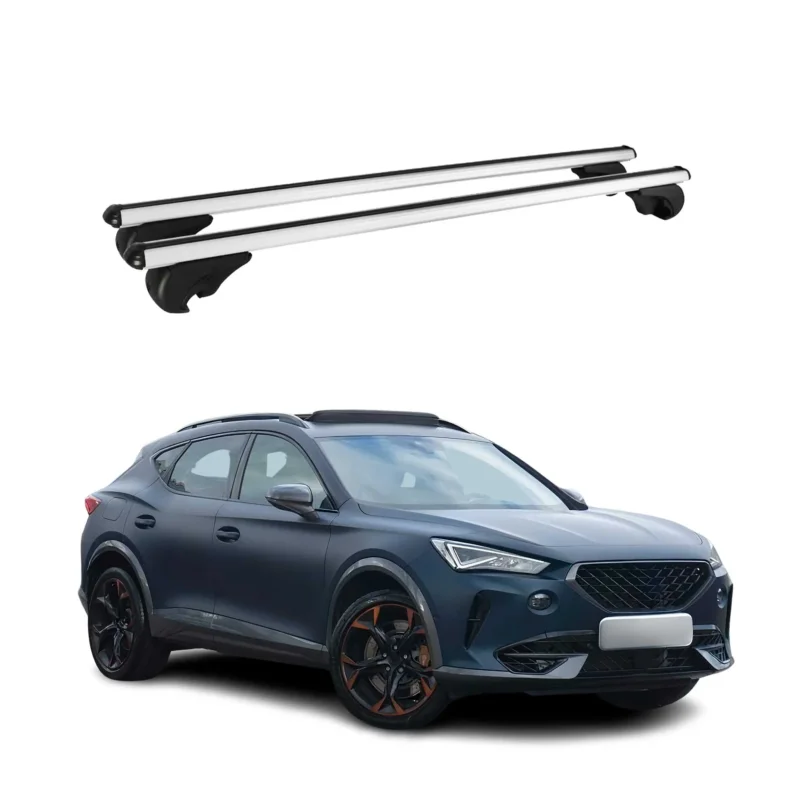 Dachträger Grundtäger für Cupra Formentor 2020-2026 75kg Aluminium Silber 2 tlg